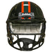 Miami Hurricanes Replica Riddell Speed Helmet - Black - Game Day Treasures