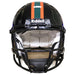 Miami Hurricanes Authentic Riddell Speed Helmet - Glossy Black - Game Day Treasures