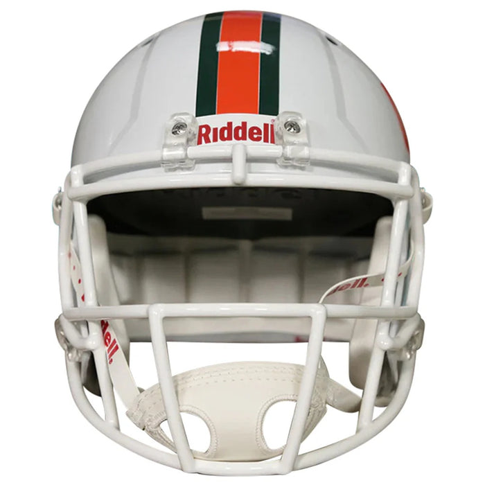 Miami Hurricanes Replica Riddell Speed Helmet - Game Day Treasures