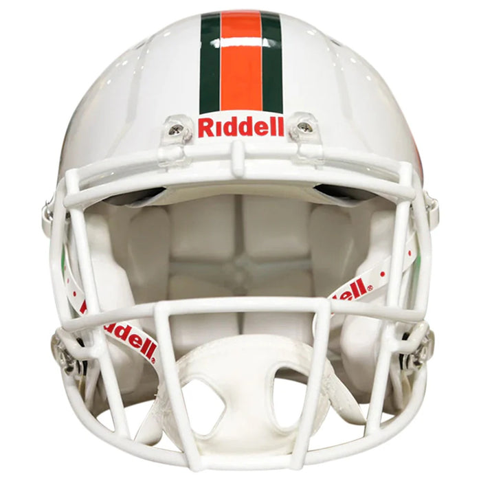 Miami Hurricanes Authentic Riddell Speed Helmet - Game Day Treasures