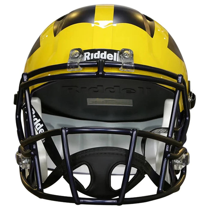 Michigan Wolverines Replica Speed Helmet - Matte - Game Day Treasures