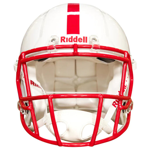 Nebraska Cornhuskers Authentic Speed Helmet - White Metallic - Game Day Treasures