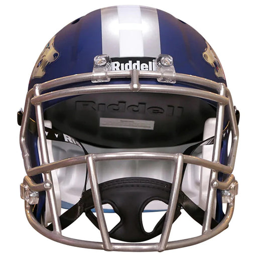 Nevada Wolf Pack Replica Speed Helmet - Matte Navy - Game Day Treasures