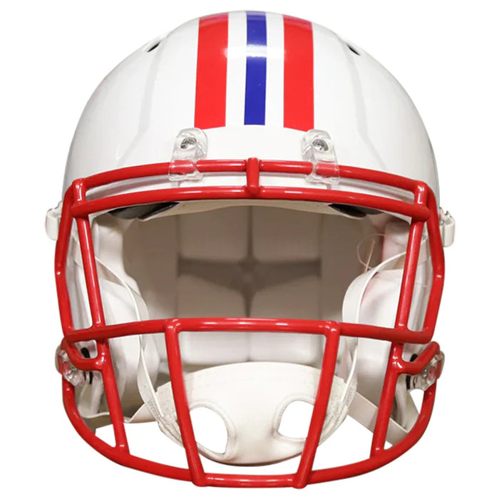 New England Patriots Authentic Throwback Speed Helmet (1990-1992) — Game Day Treasures New England Patriots Authentic Throwback Speed Helmet (1990-1992) — Game Day Treasures