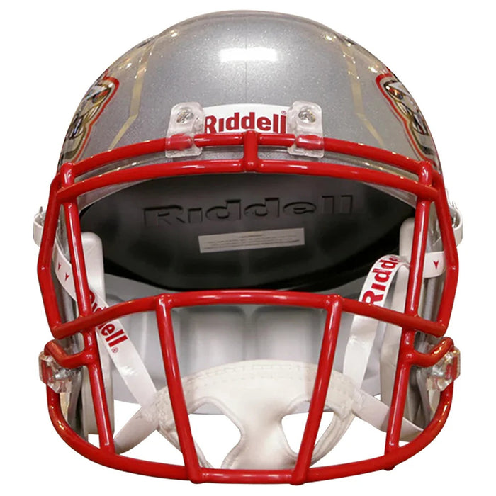 New Mexico Lobos Replica Speed Helmet - Silver - Game Day Treasures