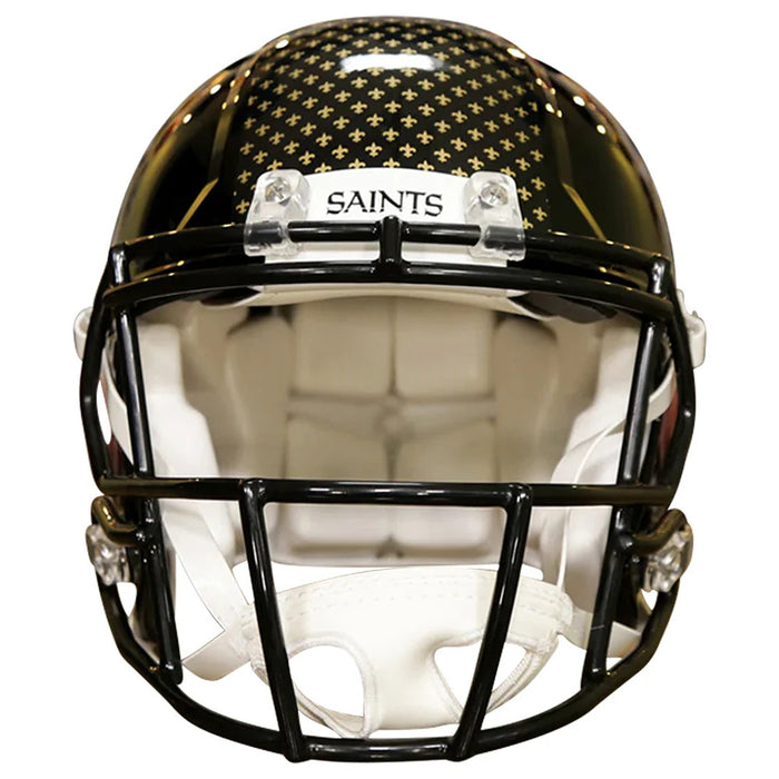 New Orleans Saints Authentic Speed Helmet - 2022 Alternate - Game Day Treasures