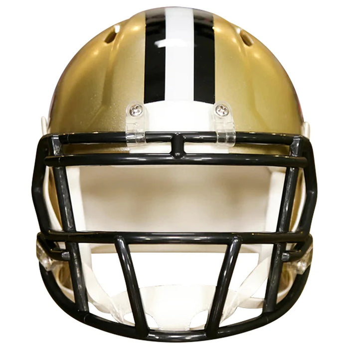 New Orleans Saints Riddell Mini Speed Helmet - Game Day Treasures