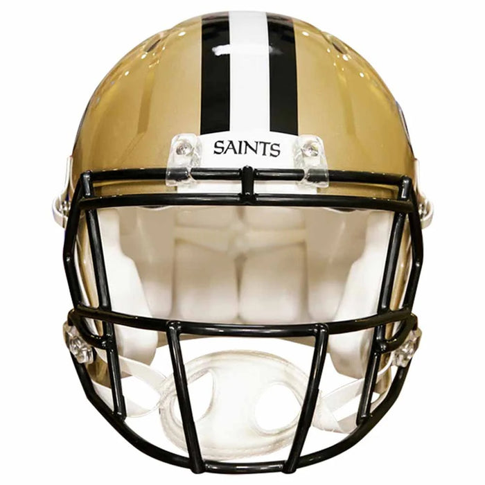 New Orleans Saints Authentic Riddell Speed Helmet - Game Day Treasures