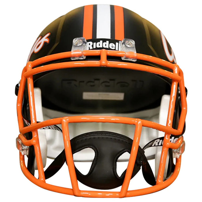 Oklahoma State Cowboys Replica Speed Helmet - Matte Black - Game Day Treasures