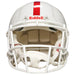 Mississippi (Ole Miss) Rebels Authentic Speed Helmet - White Metallic - Game Day Treasures