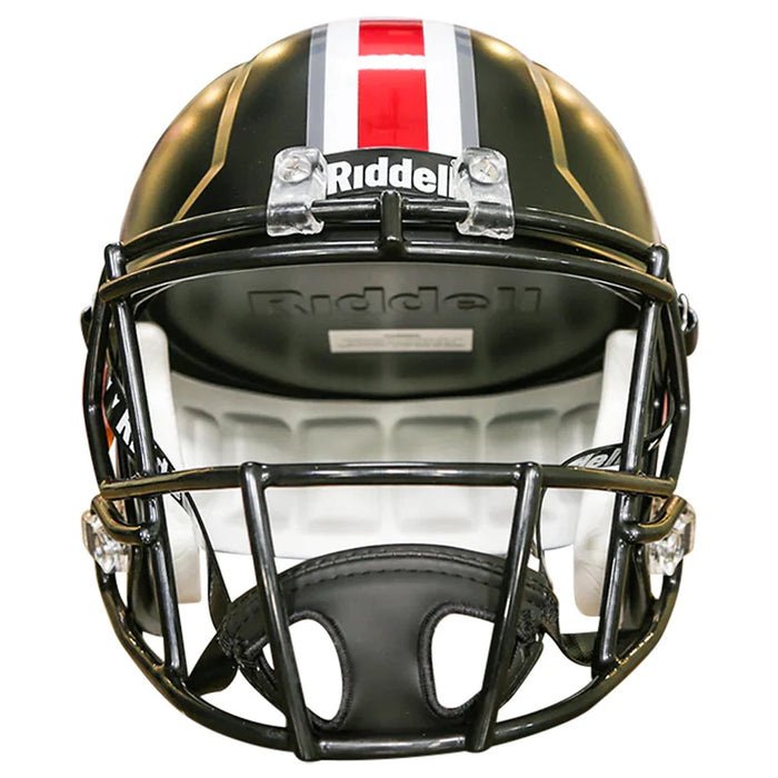 Ohio State Buckeyes Black Alternate Replica Speed Helmet Ohio State Buckeyes Black Alternate Replica Speed Helmet