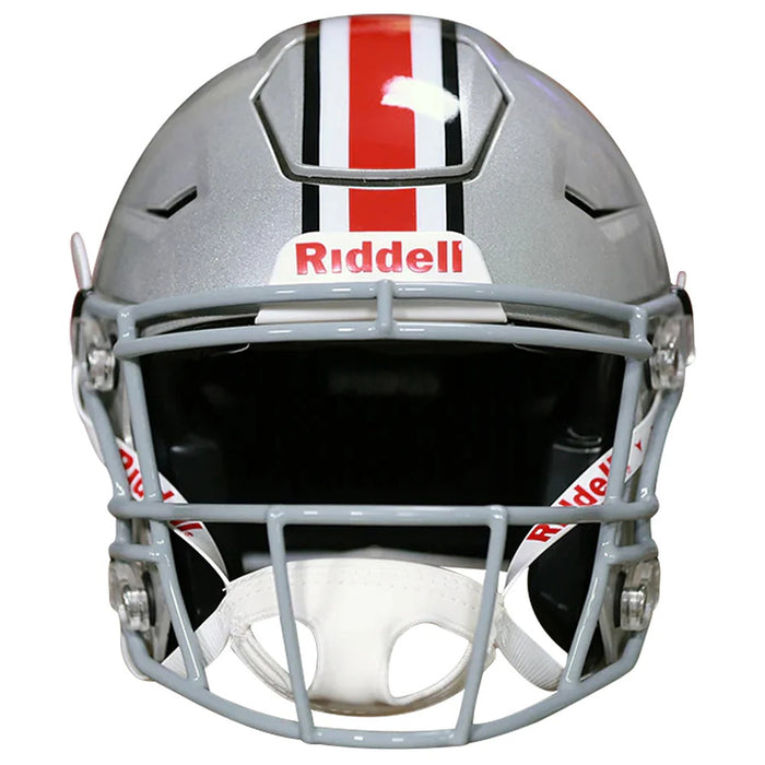 authentic ohio state football helmet Riddell Ohio State Buckeyes Helmet Authentic Full Size SpeedFlex Style