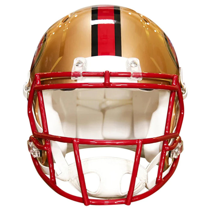 San Francisco 49ers Authentic Throwback Speed HHelmet (1996-2008) - Game Day Treasures