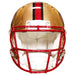 San Francisco 49ers Authentic Throwback Speed HHelmet (1996-2008) - Game Day Treasures