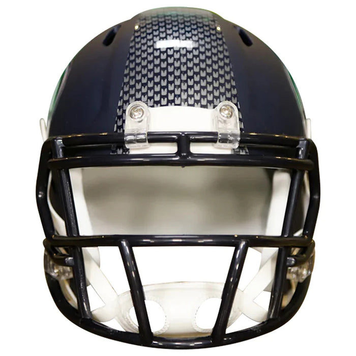Seattle Seahawks Riddell Mini Speed Helmet - Matte Navy - Game Day Treasures