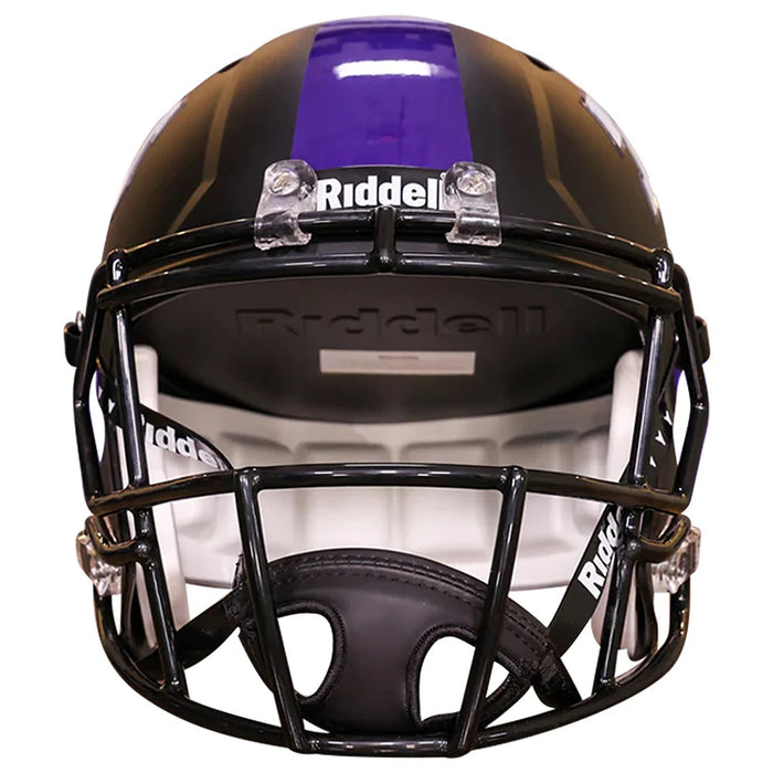 TCU Horned Frogs Replica Speed Helmet - Matte Black - Game Day Treasures