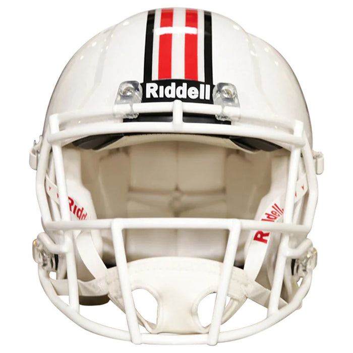 Utah Utes Authentic Riddell Speed Helmet - White - Game Day Treasures