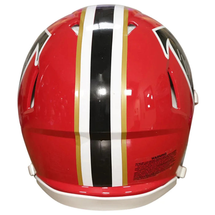 falcons motorcycle helmet Atlanta Falcons Riddell Speed Authentic Helmet