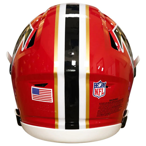 Atlanta Falcons Authentic Throwback SpeedFlex Helmet (1966-1969) - Game Day Treasures
