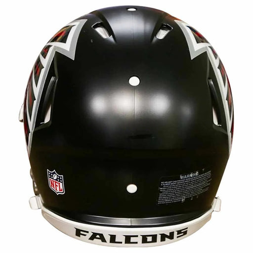 Atlanta Falcons Authentic Speed Helmet - Satin Nickel Mask - Game Day Treasures