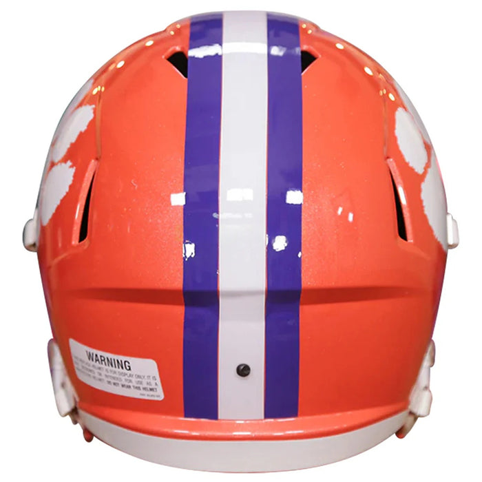 Clemson Tigers Replica Riddell Speed Helmet - Game Day Treasures