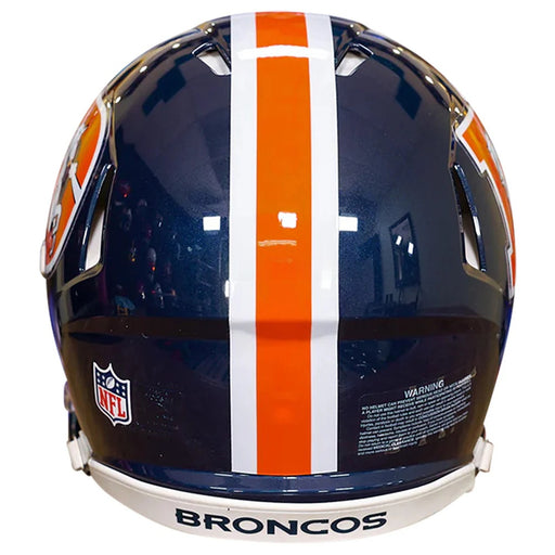Denver Broncos Authentic Riddell Speed Helmet - Color Rush - Game Day Treasures