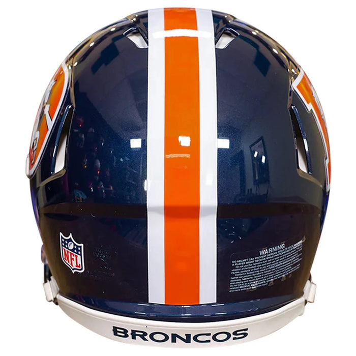 Denver Broncos Authentic Riddell Speed Helmet - Color Rush - Game Day Treasures
