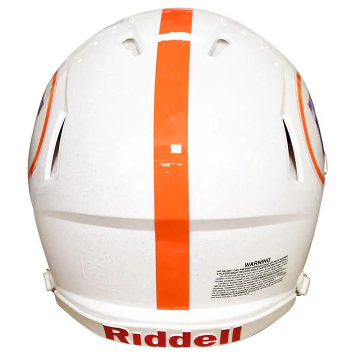 Florida Gators Authentic Speed Helmet - White w/Gray Mask - Game Day Treasures
