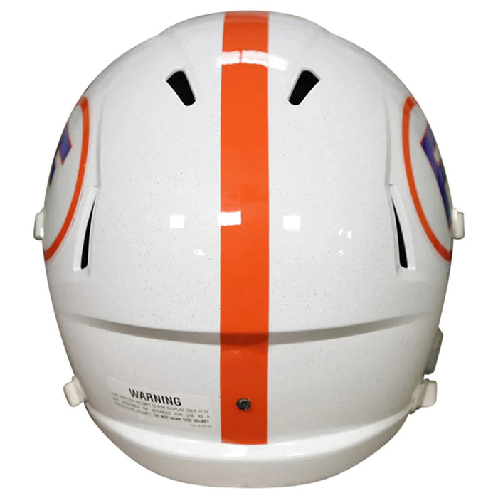 Florida Gators Replica Speed Helmet - White w/Gray Mask - Game Day Treasures