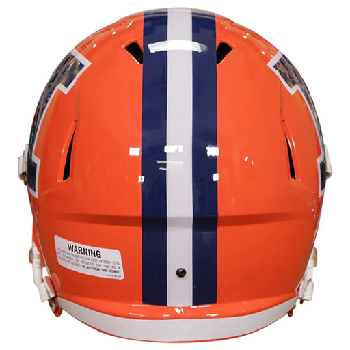 Illinois Fighting Illini Replica Speed Helmet - Orange - Game Day Treasures