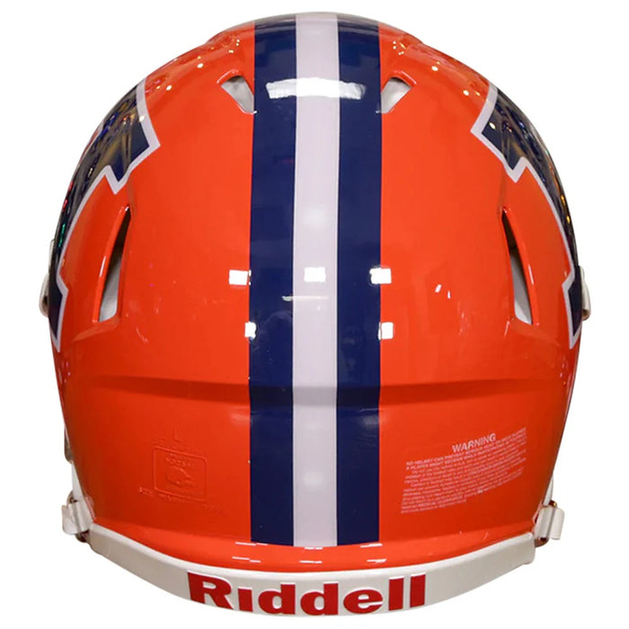 Illinois Fighting Illini Authentic Speed Helmet - Orange - Game Day Treasures