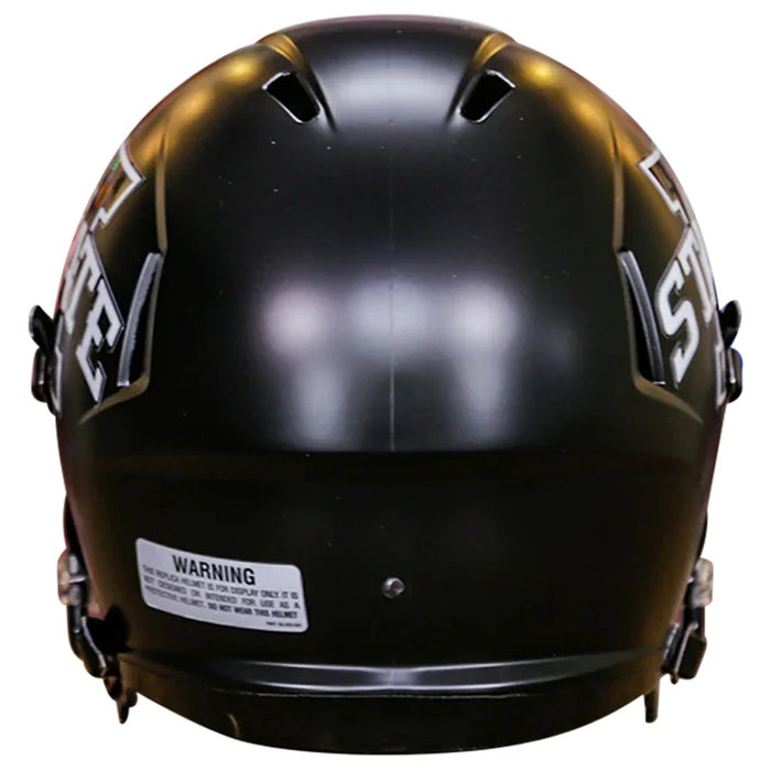 Iowa State Cyclones Replica Speed Helmet - Satin Black - Game Day Treasures