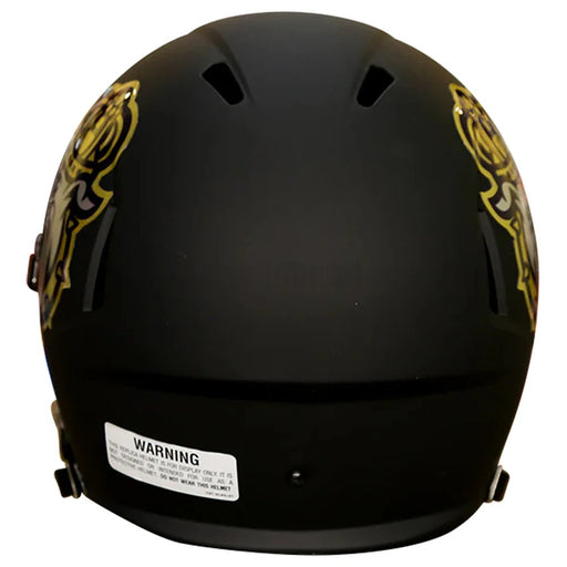 James Madison Dukes Replica Speed Helmet - Matte Black - Game Day Treasures