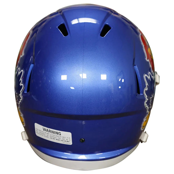 Kansas Jayhawks Replica Riddell Speed Helmet - Game Day Treasures