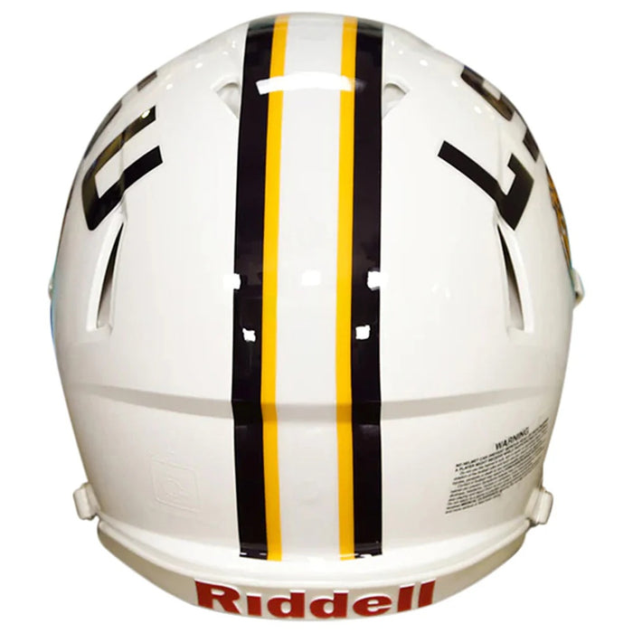 LSU Tigers Authentic Riddell Speed Helmet - White - Game Day Treasures
