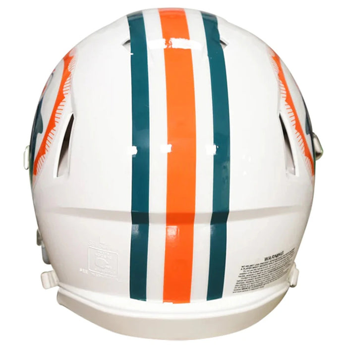 Miami Dolphins Authentic Throwback Speed Helmet (1972) - Game Day Treasures
