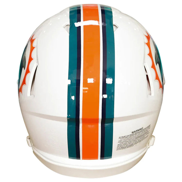 Miami Dolphins Authentic Throwback Speed Helmet (1996-2012) - Game Day Treasures