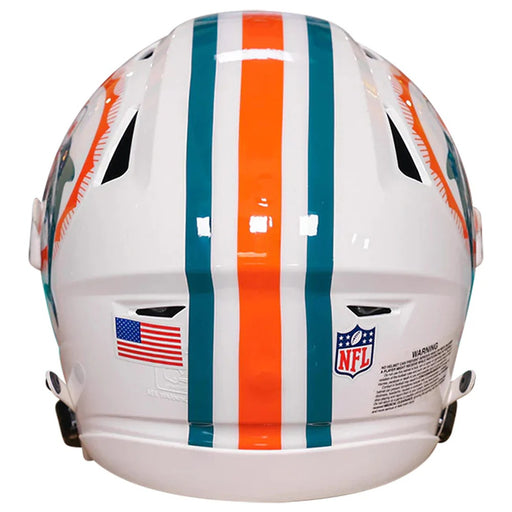 Miami Dolphins Authentic Throwback SpeedFlex Helmet - Tribute - Game Day Treasures