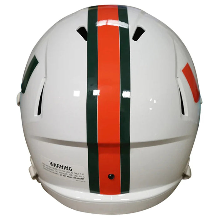 Miami Hurricanes Replica Riddell Speed Helmet - Game Day Treasures