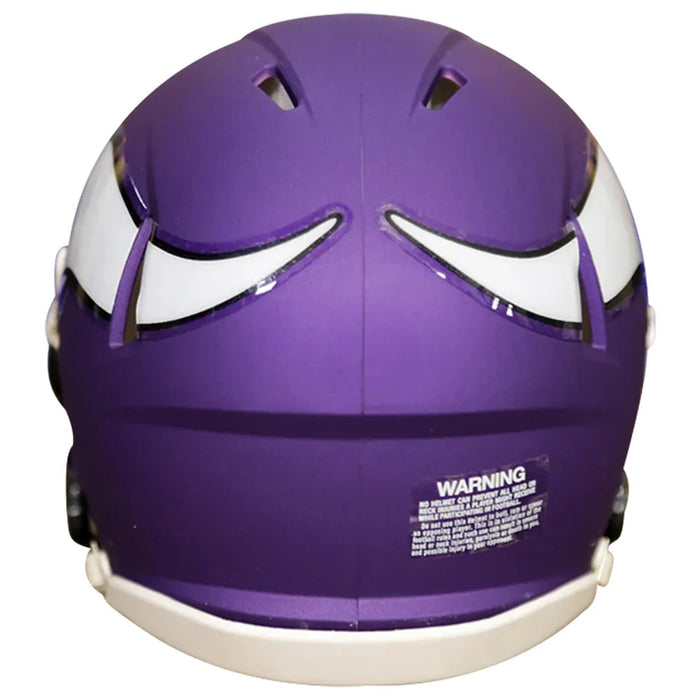 Minnesota Vikings Mini Speed Helmet - Satin Purple - Game Day Treasures