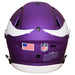 Minnesota Vikings Authentic Throwback SpeedFlex Helmet - Tribute - Game Day Treasures