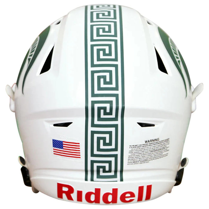 Michigan State Spartans Authentic SpeedFlex Helmet - Matte White - Game Day Treasures