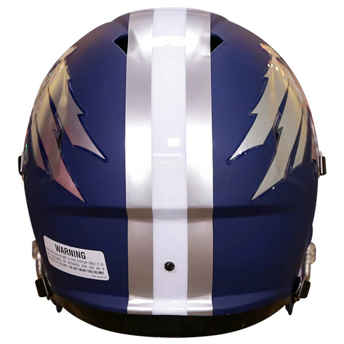 Nevada Wolf Pack Replica Speed Helmet - Matte Navy - Game Day Treasures