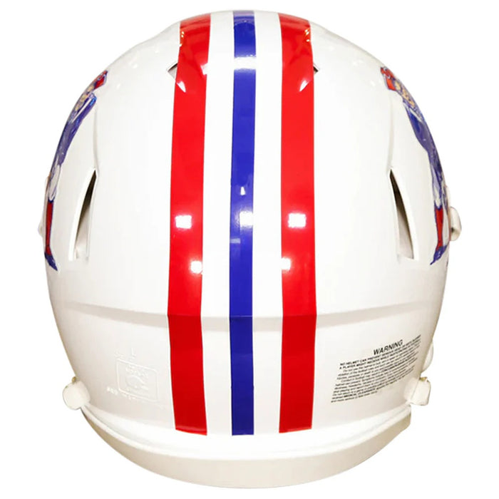 New England Patriots Authentic Throwback Speed Helmet (1982-1989) - Game Day Treasures