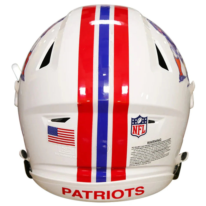 New England Patriots Throwback SpeedFlex Helmet (1982-1989) - Game Day Treasures