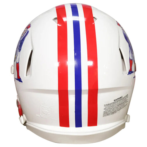 New England Patriots Authentic Throwback Speed Helmet (1990-1992) - Game Day Treasures