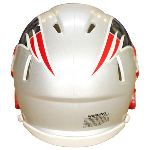 New England Patriots Riddell Mini Speed Helmet - Game Day Treasures