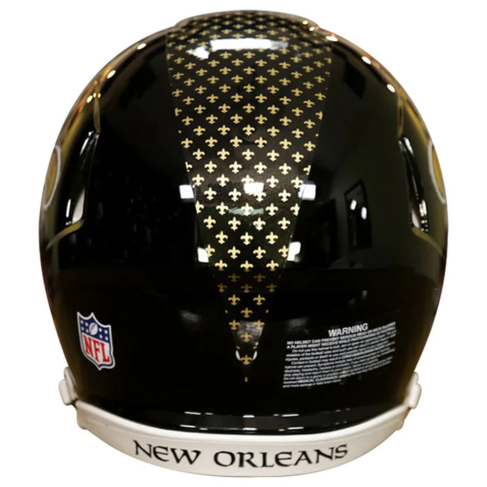 New Orleans Saints Authentic Speed Helmet - 2022 Alternate - Game Day Treasures