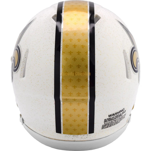 New Orleans Saints Mini Speed Helmet - 2025 Alternate - Game Day Treasures