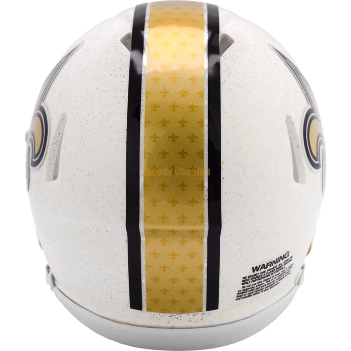 New Orleans Saints Mini Speed Helmet - 2025 Alternate - Game Day Treasures